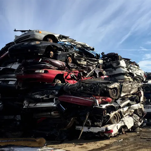 Automotive scrap for recycling