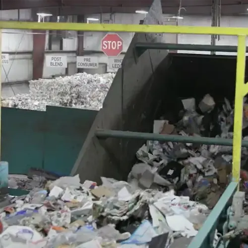 Scrap packaging materials