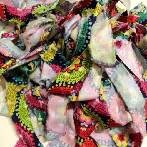 Textile scrap for recycling